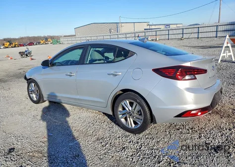 2019 Hyundai Elantra Sel из США, поврежденный, VIN 5NPD84LF8KH454486